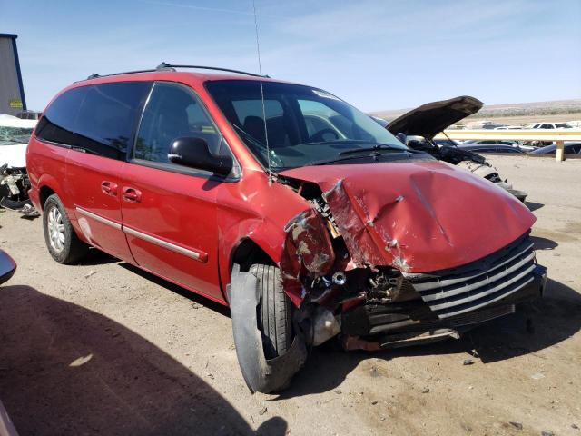 2C4GP54L05R228007 - 2005 CHRYSLER TOWN & COU TOURING ბურგუნდია ფოტო 4