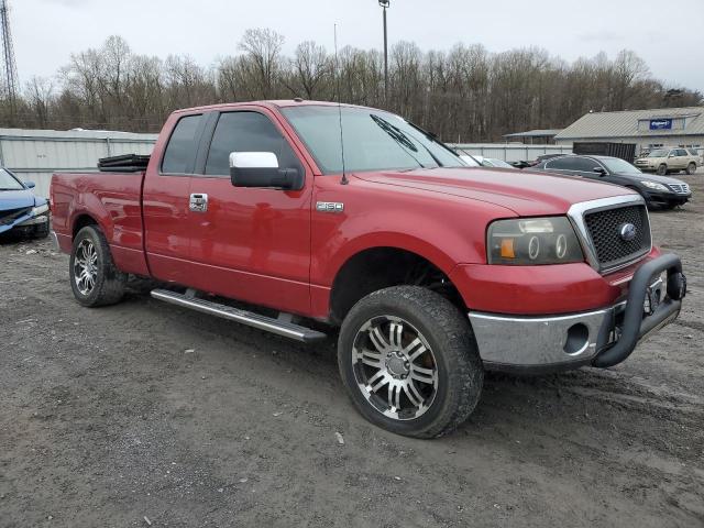 1FTPX145X7FB84649 - 2007 FORD F150 RED photo 4