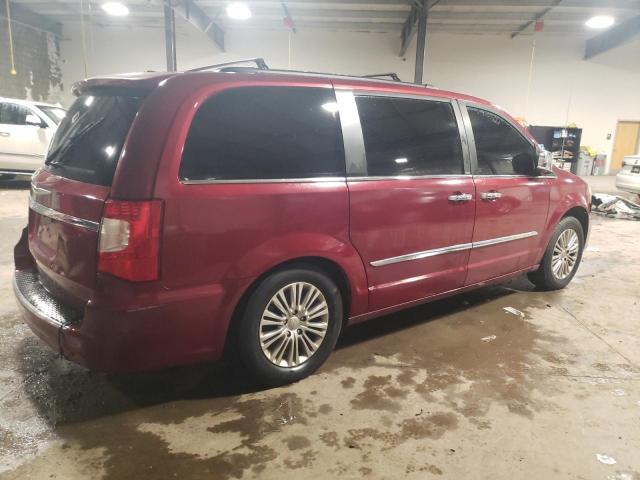 2C4RC1CG6DR722923 - 2013 CHRYSLER TOWN & COU TOURING L BURGUNDY photo 3