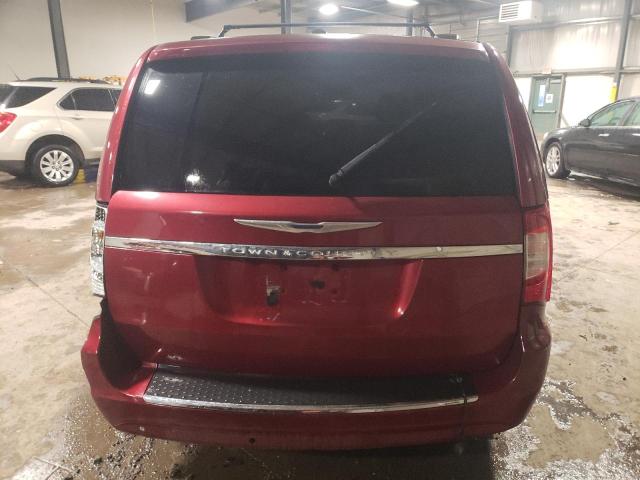 2C4RC1CG6DR722923 - 2013 CHRYSLER TOWN & COU TOURING L BURGUNDY photo 6