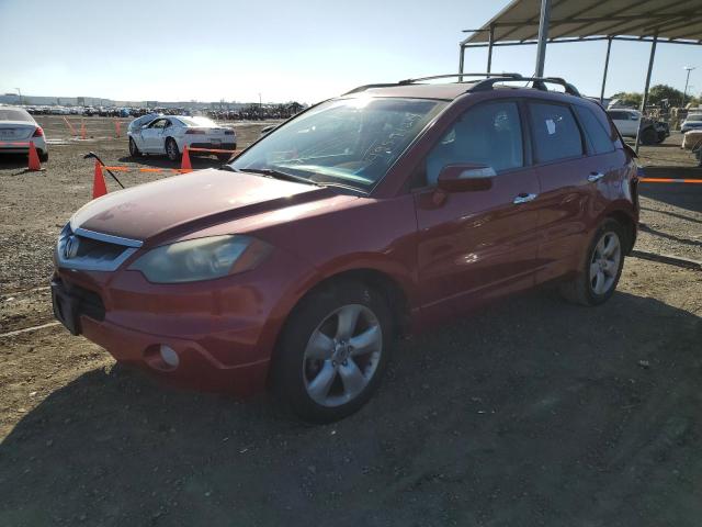 5J8TB185X7A012210 - 2007 ACURA RDX TECHNOLOGY RED photo 1