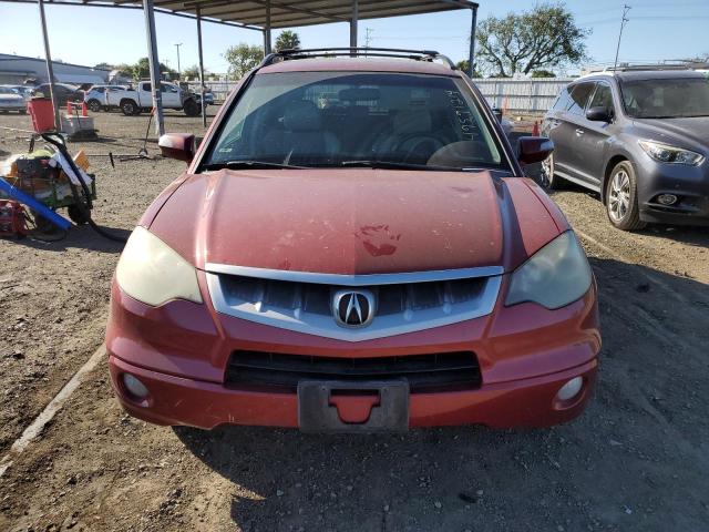 5J8TB185X7A012210 - 2007 ACURA RDX TECHNOLOGY RED photo 5