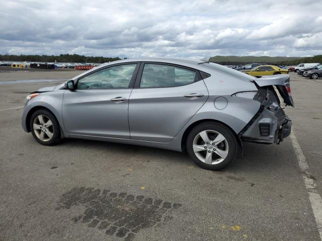 KMHDH4AE2DU530105 - 2013 HYUNDAI ELANTRA GLS GRAY photo 2