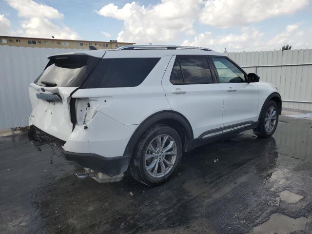 1FMSK7FH6PGB66996 - 2023 FORD EXPLORER LIMITED WHITE photo 3