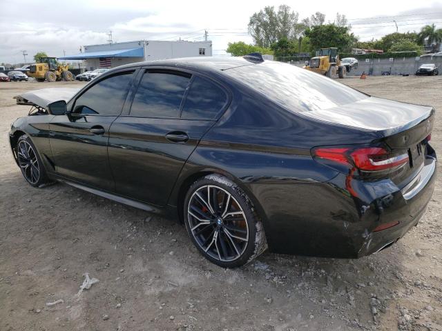 WBA53BJ0XMWW91285 - 2021 BMW 540 I BLACK photo 2