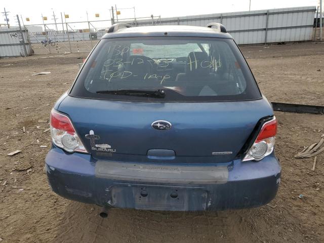 JF1GG61657H809396 - 2007 SUBARU IMPREZA 2.5I BLUE photo 6