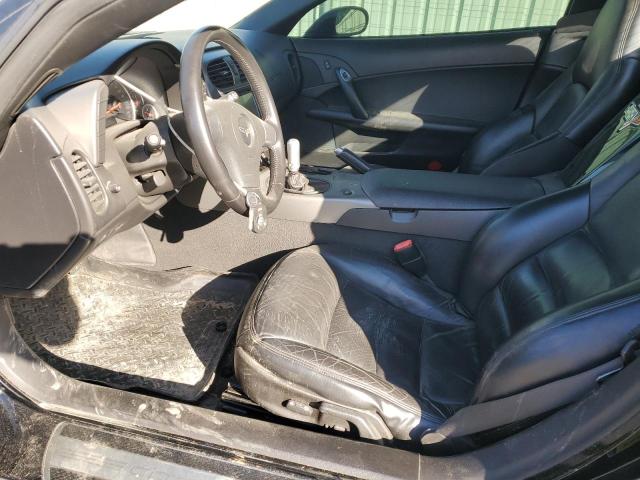 1G1YY36U175137638 - 2007 CHEVROLET CORVETTE BLACK photo 7