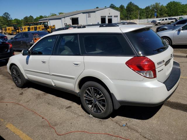 4S4BP63C186306500 - 2008 SUBARU OUTBACK 2.5XT LIMITED WHITE photo 2