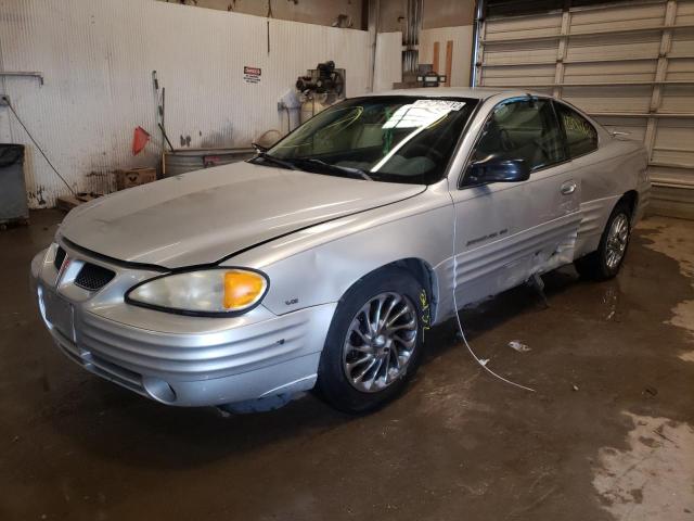 1G2NF12E61M562809 - 2001 PONTIAC GRAND AM SE1 SILVER photo 2