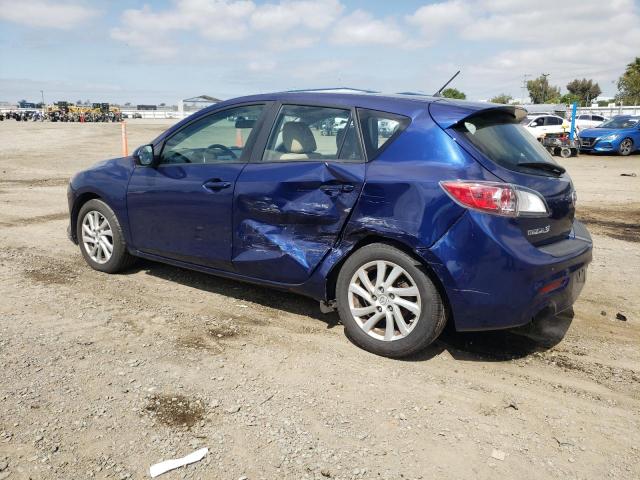 JM1BL1L86C1671470 - 2012 MAZDA 3 I BLUE photo 2