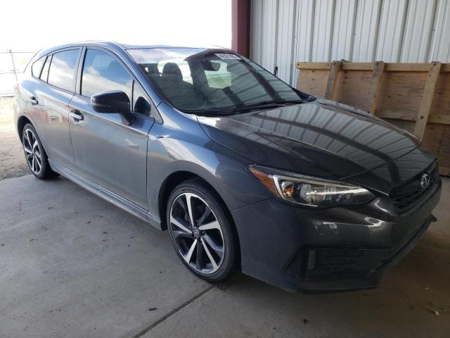 4S3GTAJ6XL1734173 - 2020 SUBARU IMPREZA SPORT GRAY photo 4