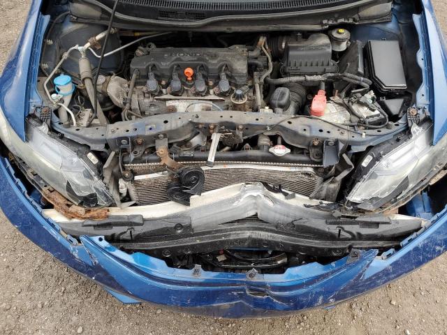 2HGFB2F55FH021239 - 2015 HONDA CIVIC LX BLUE photo 11