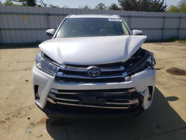 5TDDGRFH6HS031941 - 2017 TOYOTA HIGHLANDER HYBRID LIMITED WHITE photo 5