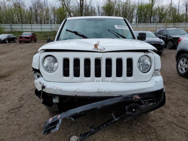 1C4NJRFB9ED904929 - 2014 JEEP PATRIOT LATITUDE WHITE photo 5