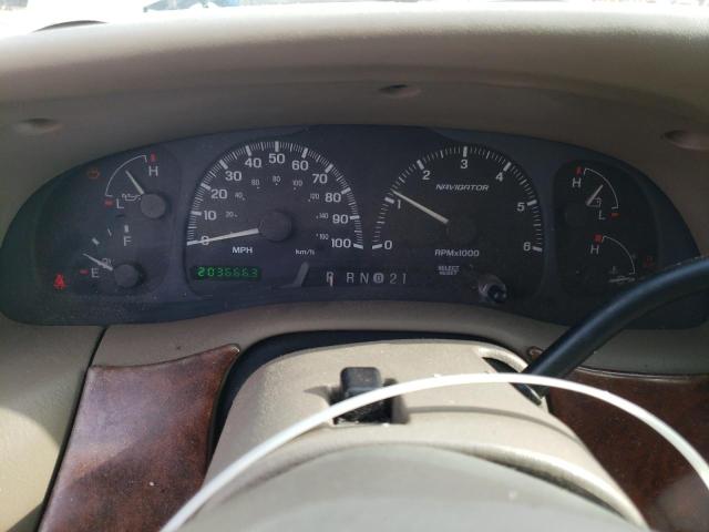 5LMEU27R82LJ08774 - 2002 LINCOLN NAVIGATOR 白色 照片 9