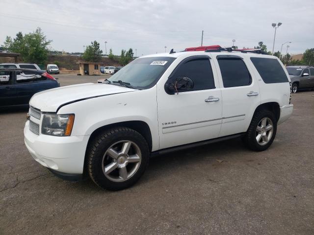 1GNUCCE05AR163850 - 2010 CHEVROLET TAHOE C1500 LTZ WHITE photo 1