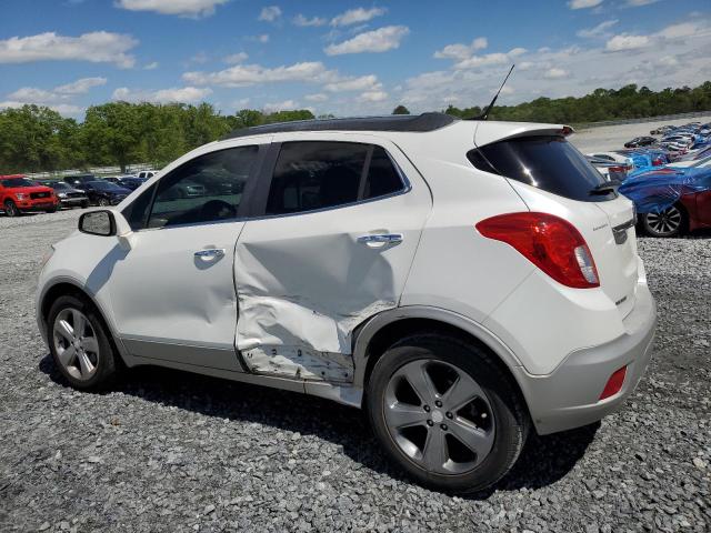 KL4CJCSB3DB108594 - 2013 BUICK ENCORE WHITE photo 2