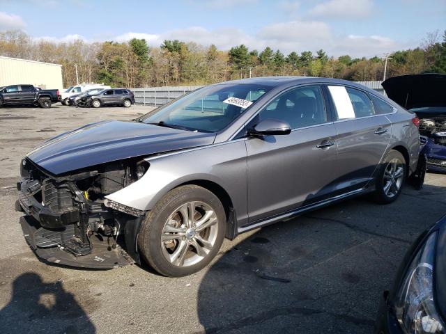 5NPE34AF5KH793566 - 2019 HYUNDAI SONATA LIMITED GRAY photo 1