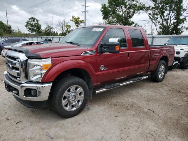1FT7W2BT4GEC67493 - 2016 FORD F250 SUPER DUTY RED photo 1