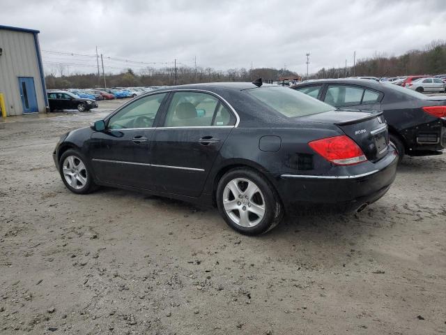 JH4KB16575C006572 - 2005 ACURA RL BLACK photo 2