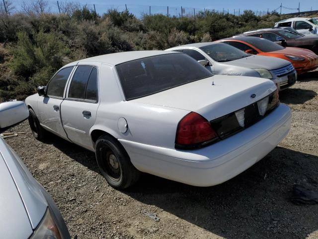 2FAHP71V98X154582 - 2008 FORD CROWN VICT POLICE INTERCEPTOR WHITE photo 2