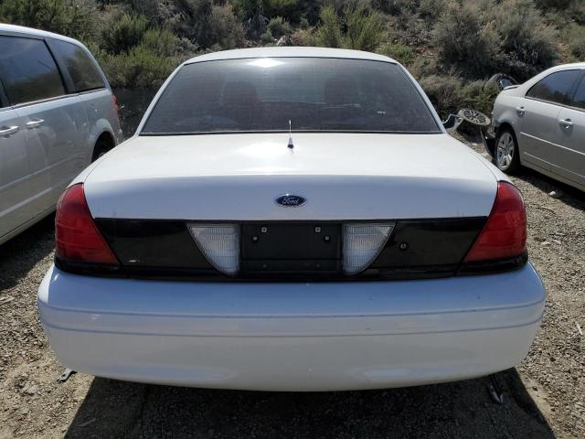 2FAHP71V98X154582 - 2008 FORD CROWN VICT POLICE INTERCEPTOR WHITE photo 6