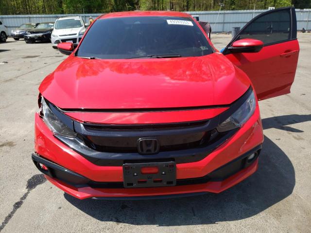 2HGFC2F84KH536301 - 2019 HONDA CIVIC SPORT 红色 照片 5