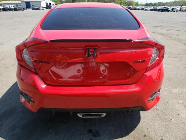 2HGFC2F84KH536301 - 2019 HONDA CIVIC SPORT 红色 照片 6