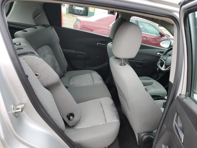 1G1JA6SH9E4161463 - 2014 CHEVROLET SONIC LS SILVER photo 10