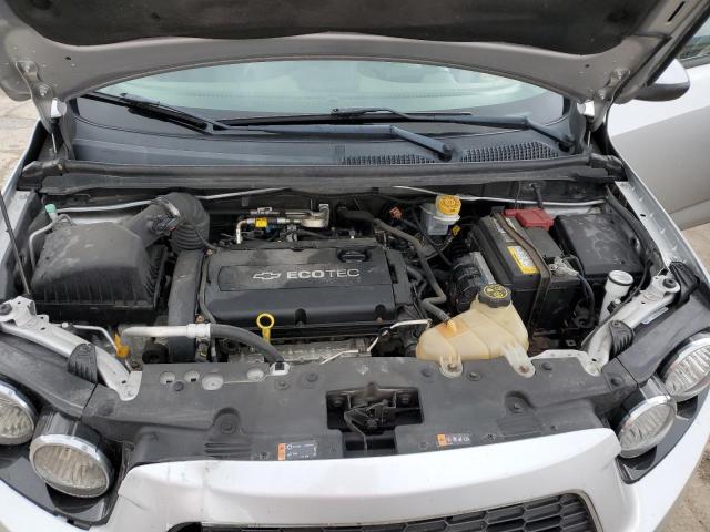 1G1JA6SH9E4161463 - 2014 CHEVROLET SONIC LS SILVER photo 11