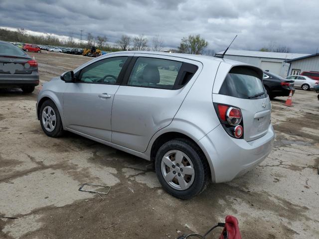 1G1JA6SH9E4161463 - 2014 CHEVROLET SONIC LS SILVER photo 2