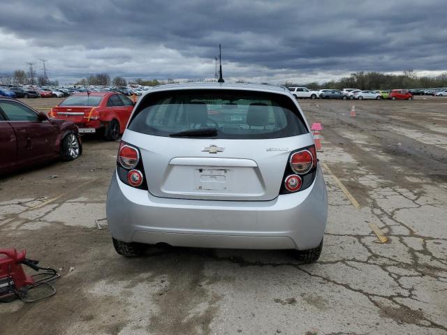 1G1JA6SH9E4161463 - 2014 CHEVROLET SONIC LS SILVER photo 6