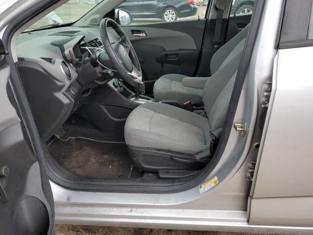 1G1JA6SH9E4161463 - 2014 CHEVROLET SONIC LS SILVER photo 7