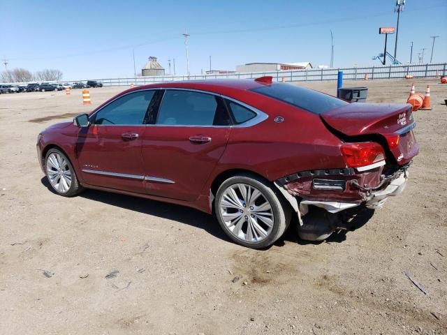 2G1125S36J9159852 - 2018 CHEVROLET IMPALA PREMIER RED photo 2