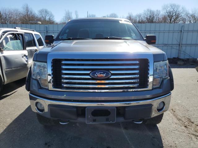 1FTFX1EF1BFA28995 - 2011 FORD F150 SUPER CAB BEIGE photo 5