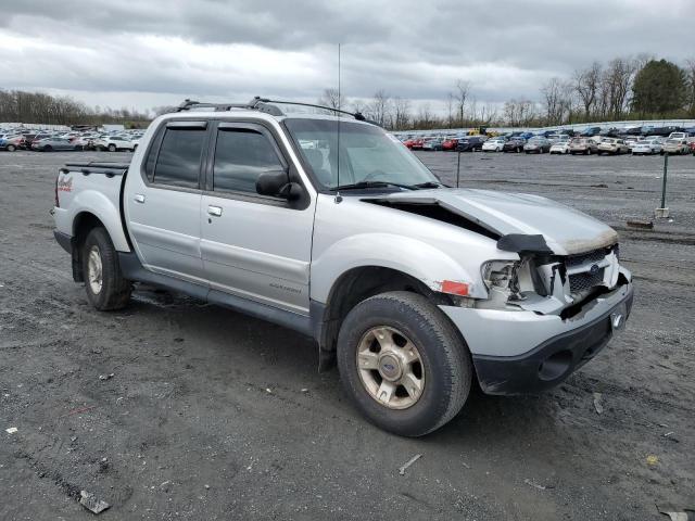 1FMZU77E91UB98363 - 2001 FORD EXPLORER S SILVER photo 4