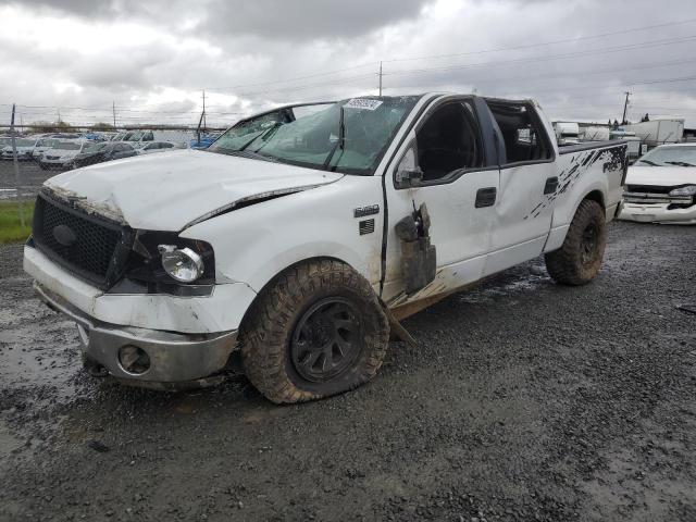 1FTPW14V08FB20401 - 2008 FORD F150 SUPERCREW WHITE photo 1