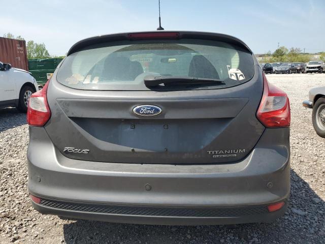 1FADP3N26EL268345 - 2014 FORD FOCUS TITANIUM GRAY photo 6