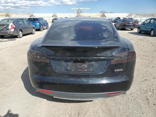 5YJSA1E44GF121309 - 2016 TESLA MODEL S შავი ფოტო 6