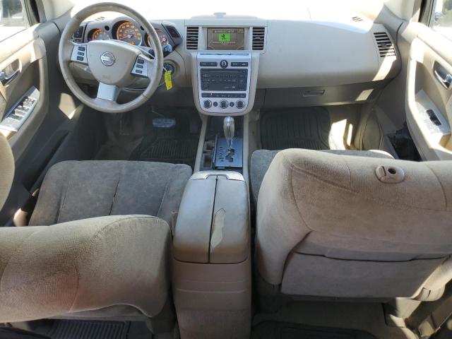 JN8AZ08T57W528072 - 2007 NISSAN MURANO SL WHITE photo 8