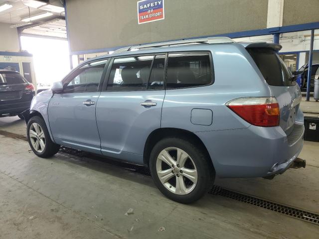 JTEES42A282014247 - 2008 TOYOTA HIGHLANDER LIMITED BLUE photo 2