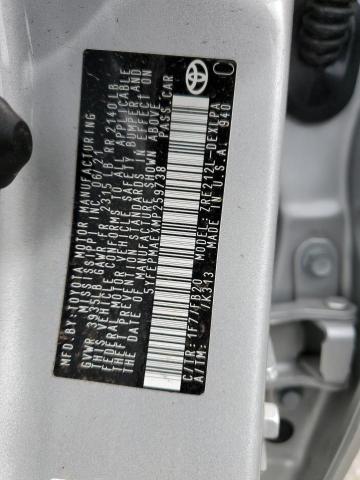 5YFEPMAEXMP259738 - 2021 TOYOTA COROLLA LE SILVER photo 12