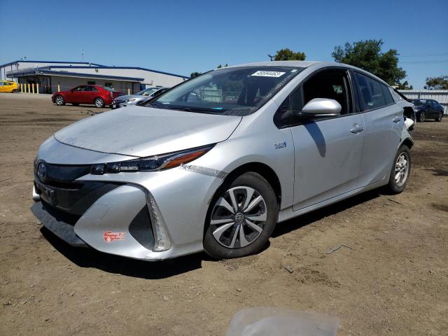 JTDKARFP2H3058362 - 2017 TOYOTA PRIUS PRIM ნაცრისფერი ფოტო 1