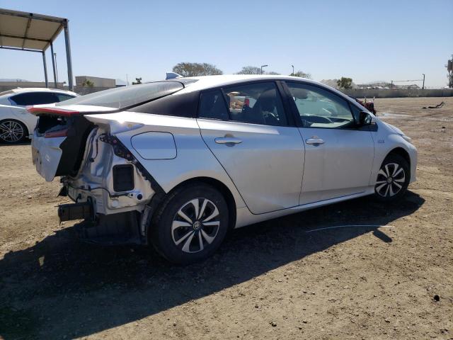 JTDKARFP2H3058362 - 2017 TOYOTA PRIUS PRIM ნაცრისფერი ფოტო 3