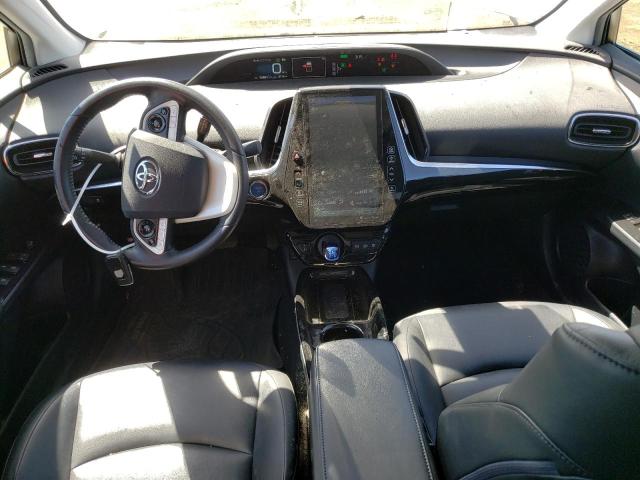 JTDKARFP2H3058362 - 2017 TOYOTA PRIUS PRIM ნაცრისფერი ფოტო 8