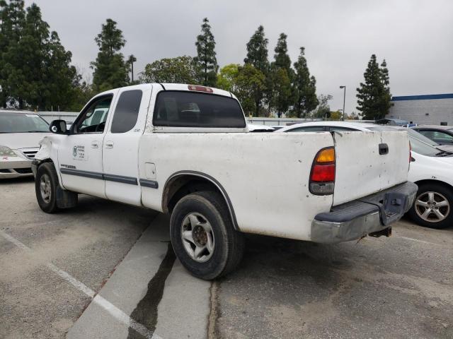 5TBRT34161S171099 - 2001 TOYOTA TUNDRA ACCESS CAB WHITE photo 2