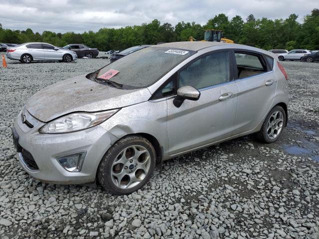 3FADP4FJXBM112007 - 2011 FORD FIESTA SES SILVER photo 1