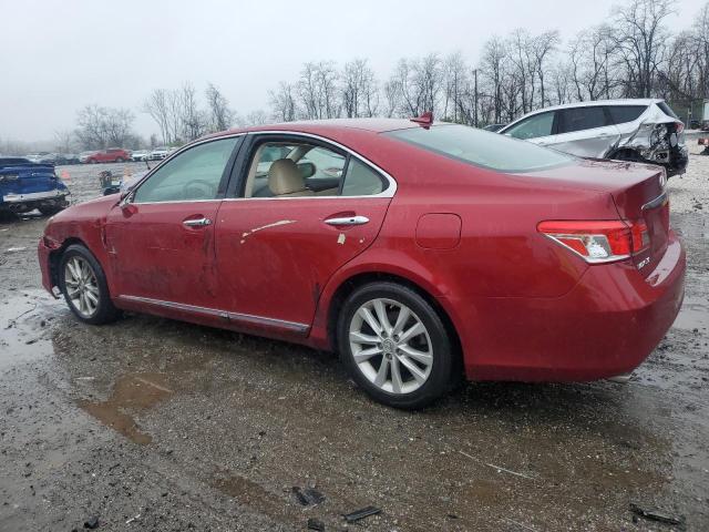 JTHBK1EG3A2398629 - 2010 LEXUS ES 350 RED photo 2