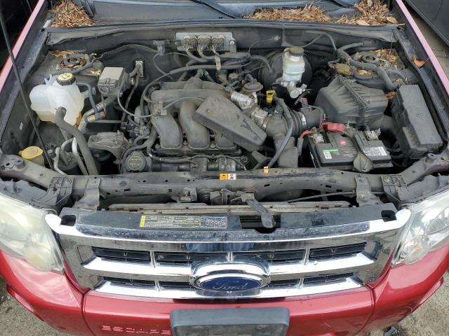 1FMCU03188KD14626 - 2008 FORD ESCAPE XLT RED photo 12
