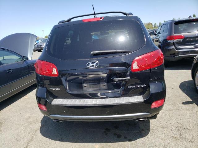 5NMSH13E27H029413 - 2007 HYUNDAI SANTA FE SE BLACK photo 6